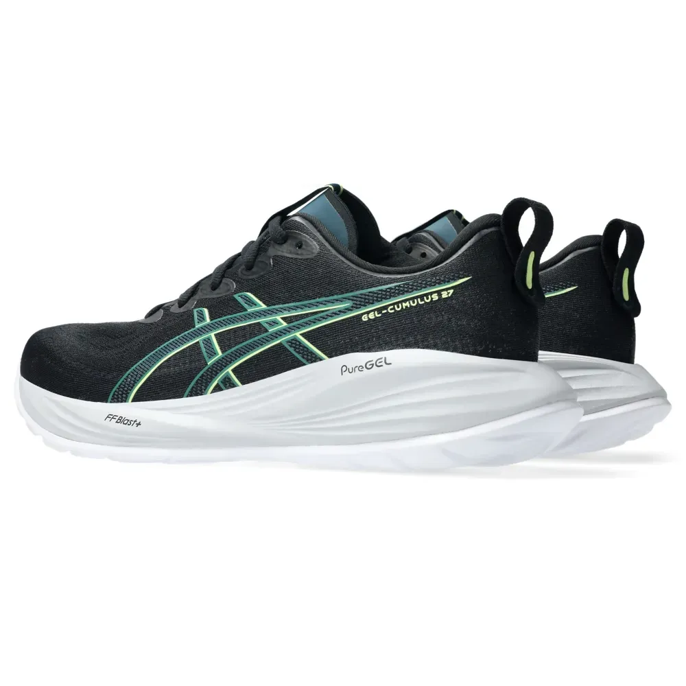 Tênis Asics Gel-Cumulus 27 amarelo masculino para corrida